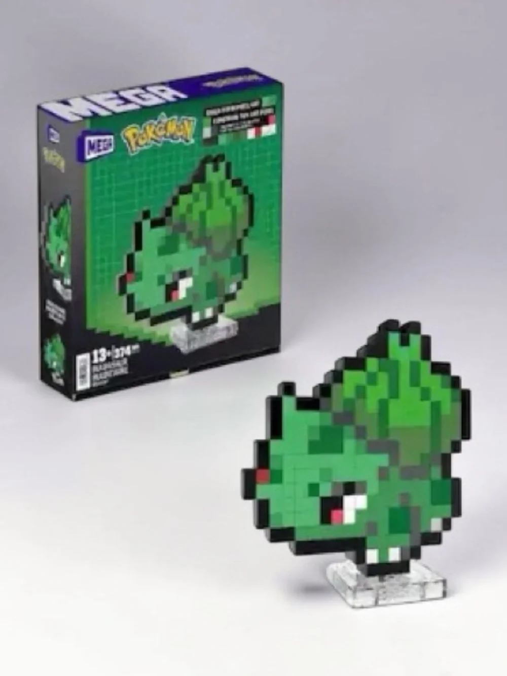 Pokemon Pixel Bulbasaur Figure - Picture 1 of 4
